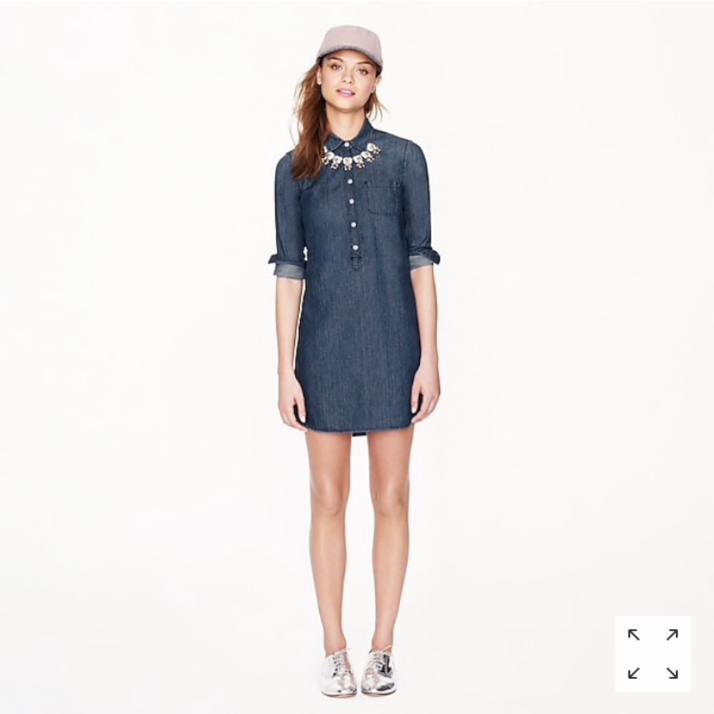 J Crew keeper chambray dress